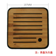 火枫 便携小茶盘定制版户外野营露营竹茶海钛茶具专用茶盘 定制小茶盘