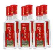 PLUS会员：泸州老窖 特曲 52%vol 浓香型白酒 100ml*6瓶