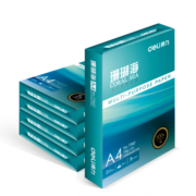 得力(deli)珊瑚海A4打印纸 70g克500张*5包一箱 京东销冠复印纸 双面草稿纸 整箱2500张 7361