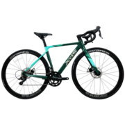 喜德盛（xds）公路自行车RF380/RS380禧玛诺18速破风轮组机械碟刹进阶车 RS380黑银 450mm