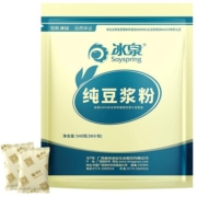 【618抢先购】冰泉黄豆纯豆浆粉540g无添加糖高蛋白备孕健身豆粉