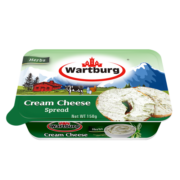 沃特堡（wartburg）奥地利进口 蒜香味涂抹奶油奶酪 天然干酪150g 冷藏即食 西餐面包