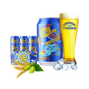 京东百亿补贴：CHEERDAY 千岛湖啤酒 乐享时光 3.1%vol 8°P 330ml*24听 整箱装