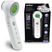 BRAUN 博朗 No Touch +带有年龄显示的接触式温度计，BNT400EE