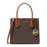 迈克.科尔斯（MICHAEL KORS）MK女包 Mercer风琴包手提单肩斜挎包 中号 35S1GM9M2B BROWN