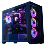 Tt（Thermaltake）钢影 透 黑色 机箱水冷电脑主机（支持360水冷/EATX主板/Type-c/海景房/高兼容/4090显卡）