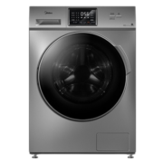 美的（Midea）滚筒洗衣机10公斤大容量变频全自动家用 巴氏除菌洗智能操控 高温桶自洁除螨 MG100S31DG5-Y1YW