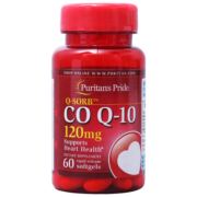 普丽普莱Puritan's Pride 辅酶Q10软胶囊120mg*60粒  辅酶素q10 成人男女 美国进口