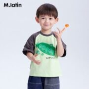 M.Latin 马拉丁 儿童棉质短袖