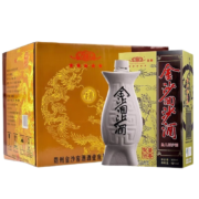 京喜特价：JINSHA 金沙 鱼儿酒53度酱香型白酒 500ml*6瓶整箱