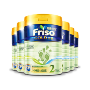 【自营】Friso/美素佳儿港版较大婴儿奶粉宝宝2段（6-12月）*6罐