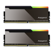 阿斯加特（Asgard）16GB(8Gx2)套装 DDR4 3600 台式机内存条 博拉琪系列-镜面RGB灯条 （C14）特挑B-die颗粒