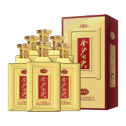 金沙回沙酒 纪年酒1985 53度酱香型白酒 500ml*6瓶 整箱装【原箱】