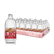 LEO 力欧气泡苏打水玻璃瓶装 325ml*24瓶 *4件