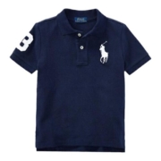 【日本直邮】Polo Ralph Lauren拉夫劳伦短袖运动衬衫大童女吸汗