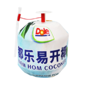 预售：都乐Dole 泰国进口易开椰青 9个原箱装 *2件  900g以上