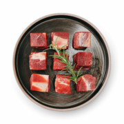 大希地国产整切调理牛腩 500g 牛肉粒 冷冻生鲜