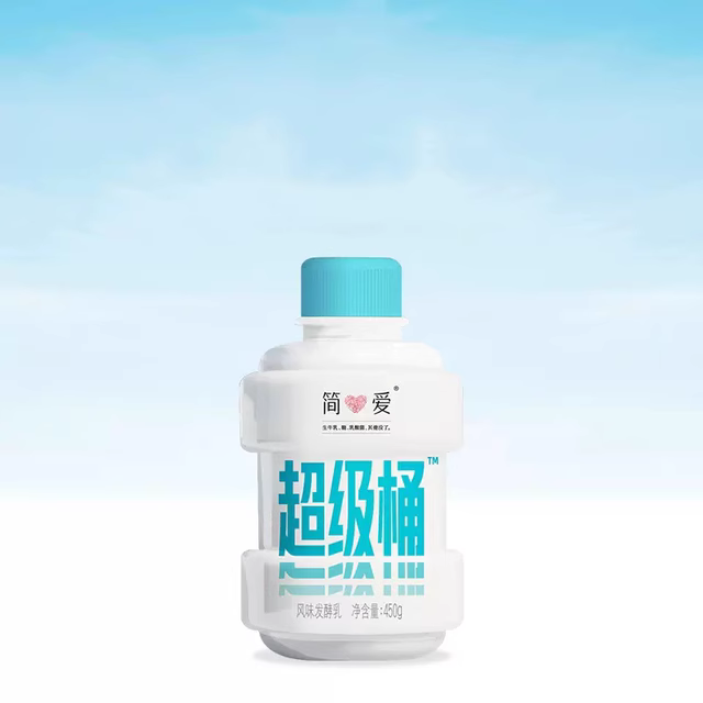 88VIP：简爱 原味裸酸奶超级桶450g*4件