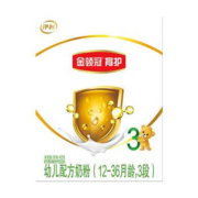 京东百亿补贴：伊利 金领冠育护 幼儿配方奶粉 3段 (1-3岁幼儿适用) 400g