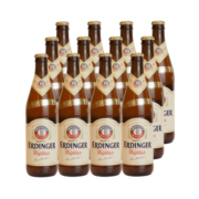 艾丁格（Erdinger）德国原装原瓶进口啤酒 艾丁格小麦啤酒精酿啤酒 艾丁格白啤*12瓶10月到期