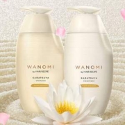 Hair Recipe 发之食谱 Wanomi 纯米原液强韧无硅油清爽顺滑洗护套装350ml*2瓶