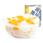 华味亨 黄桃西米露罐头312g*3罐*2件