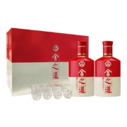 PLUS会员：舍得 舍之道浓香型白酒50度 500ml*2瓶 礼盒装