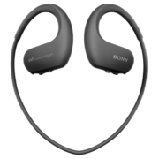 索尼（SONY） NW-WS413 非蓝牙防水游泳跑步运动mp3音乐播放器一体耳机 4G 黑色