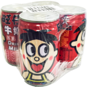 概率券、学生用户：Want Want 旺旺 儿童早餐奶 (铁罐装4合1) 原味 145ml*4*2件
