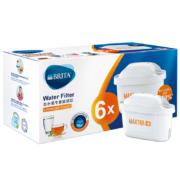京东PLUS：BRITA 碧然德 MAXTRA+系列 MAXTRA+LE 滤水壶滤芯 去水垢专家版 6枚装