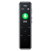 爱国者 aigo 录音笔R6955 16G 触控键 专业高清远距降噪声控录音器  学习培训会议办公 锖色