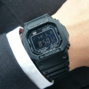 卡西欧（CASIO） G-SHOCK系列手表复古经典方块多功能时尚运动防水男表 GW-M5610U-1B