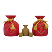 酒鬼（JIUGUI） 酒鬼酒52度红坛礼盒500ml*2瓶馥郁香型礼盒装白酒送礼 一盒装（500ml*2瓶）