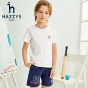 HAZZYS 哈吉斯 儿童休闲短袖