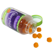 Vitafusion褪黑素软糖改善睡眠失眠倒时差sleepwell退黑色素片维生素睡眠糖学生成人 【全新升级 品质信赖】褪黑素60粒/瓶
