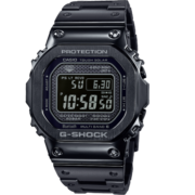 卡西欧（CASIO）手表G-SHOCK 防震防水太阳能动力小方块男士手表 GMW-B5000GD-1