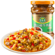 吉香居 野山椒牛肉酱 酸爽劲辣 醇香浓郁 218g