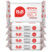 保宁 B&B 婴儿洗衣皂 皂甘菊香 200g*5*3件