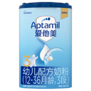 再降价：Aptamil 爱他美 幼儿配方奶粉 3段 800g*6件