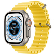 京东百亿补贴：苹果（Apple）钛金属iWatch Ultra GPS+蜂窝款 黄色 海洋表带