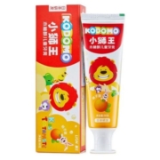 Plus会员:狮王（Lion）小狮王儿童牙膏6个月-12岁桔子味50g含木糖醇防蛀牙固温和洁净