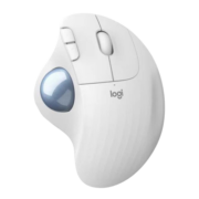 罗技（Logitech）ERGO M575 无线蓝牙办公鼠标 无限轨迹球鼠标 人体工学设计 M575 白色