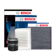 博世(BOSCH)三滤套装空调滤芯+空气滤芯+机油滤芯/滤清器(适用于丰田卡罗拉/雷凌/逸致/威驰/RAV4/NX200)