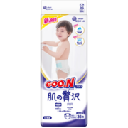 大王（GOO.N）日本GOO.N大王奢华肌纸尿裤尿不湿XL36片