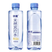 plus会员、概率券：依能 天然苏打水 420ml * 6瓶
