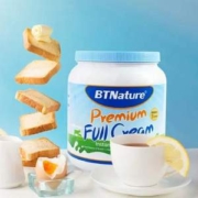 88VIP会员、澳洲进口 BTNature 贝特恩 蓝胖子 高钙全脂无糖奶粉 1kg*3件