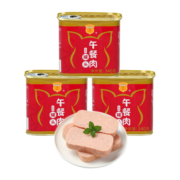 梅林（MALING）金装午餐肉罐头340g/罐 开盖即食 方便速食 金装午餐肉340g*3罐
