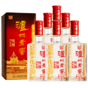 泸州老窖 头曲 浓香型白酒 六年窖 52度 500ml*6瓶 整箱