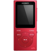 SONY 索尼 NW-E394 Walkman MP4播放器 MP38GB (存储照片，FM收音功能)，红色