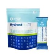 WATERPLUS 水力速 无糖电解质固体饮料 青柠海盐味 48g